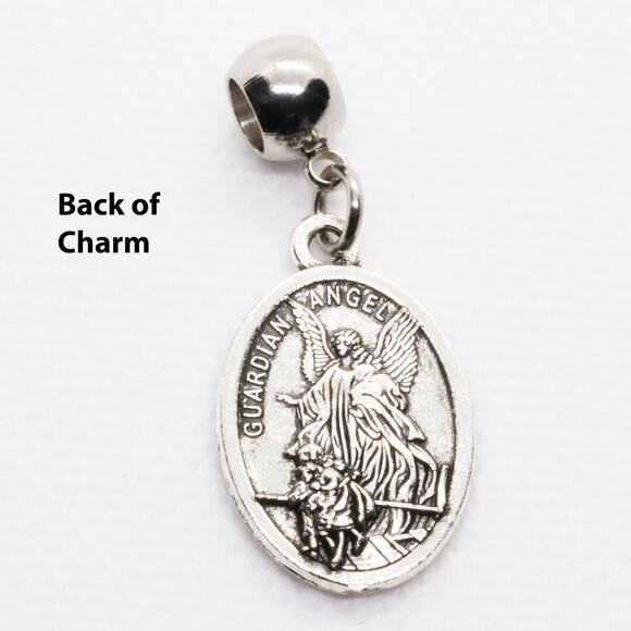 St Michael Charm - Guardian Angel St Michael Pendant - Picture 3 of 7